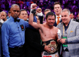 Manny Pacquiao se corona en los pesos welter