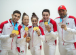 Cuatro medallas de oro para México en raquetbol