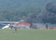 Dale Earnhardt Jr y su familia salen ilesos de accidente de avión