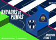 Sigue el MINUTO A MINUTO del partido entre Rayados y Pumas (2-0)
