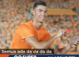 El gracioso baile de Cristiano Ronaldo en un comercial
