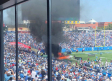 El estadio de Titans se prende en fuego