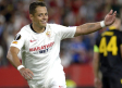 Chicharito anota y da el triunfo al Sevilla en Europa League
