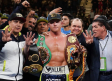 'Canelo' se unió a la lista de boxeadores mexicanos con al menos cuatro títulos mundiales