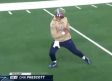 La rutina de calentamiento de Dak Prescott se vuelve viral