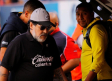 Maradona calla a niños que le pedían autógrafos