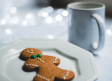 Cómo preparar galletas con figuras de Navidad