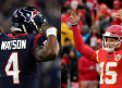 Deshaun Watson y Patrick Mahomes se enfrentan por primera vez en los playoffs