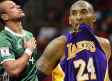 Kobe Bryant le da la bienvenida, en español, a 'Chicharito' Hernández