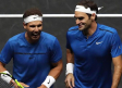Roger Federer 'trolea' a Rafael Nadal previo a partido de exhibicion en Sudáfrica