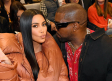 Kanye West rechaza beso de Kim en kiss cam
