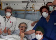 Mujer de 95 años se cura de coronavirus
