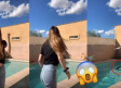 Chica detiene su baile en Tik Tok para salvar a su perro que se estaba ahogando