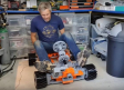 VIDEO: En esta cuarentena hombre construye Go Kart con Legos gigantes