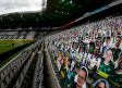 Borussia Mönchengladbach colocó aficionados de cartón en las gradas