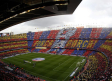 Gradas virtuales y audio digitalizado en la vuelta al fútbol en España