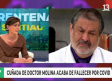 Médico rompe en llanto en programa en vivo al enterarse de la muerte de familiar por Covid-19