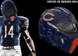 Diseñan una propuesta de estilo de casco de NFL basado en el Covid-19