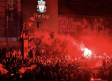Aficionados del Liverpool salen a las calles a festejar el título de la Premier League