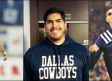 Futbolistas desean éxito a Alarcón por su temporada con Cowboys