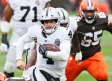 Raiders vencen a los Browns en un partido mermado por el clima