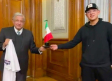 López Obrador recibió en el Palacio Nacional a Julio Urías