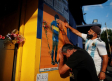 Argentina le dice adiós a Maradona el mortal; celebran el mito