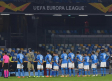 Napoli salta al campo con camisas de Maradona