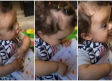VIDEO: Bebé enseña a su muñeca a hablar inglés; se hace viral