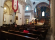 Pocos feligreses acuden a la Catedral de Monterrey en domingo de resurrección