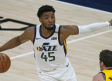 Donovan Mitchell salió lesionado en el partido de Utah ante Indiana