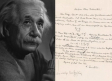 Subastan carta de Albert Einstein en 1,2 millones de dólares