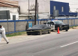 Encuentran cuerpo dentro de auto deportivo en carretera Monterrey-Nuevo Laredo