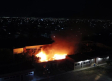 Se incendia una fábrica en la colonia Paraje San José