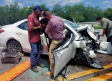 Choque en la carretera Monterrey-Victoria deja una mujer muerta y 6 lesionados