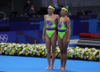 Nuria Diosdado y Joana Jiménez logran plaza en la final de natación artística