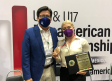 Aremi Fuentes recibe reconocimiento por parte de la Federación Mexicana de Halterofilia