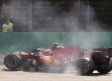 Carlos Sainz sufre accidente en los segundos libres en Monza