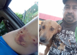 Hombre rescata a perrita de la calle que lo atacó; historia viral