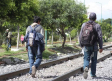 Caravana migrante llega a Acacoyagua, Chiapas