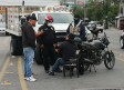 Motociclista queda lesionado tras ser impactado por camión en avenida Alfonso Reyes