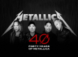 Metallica celebró su 40 aniversario con conciertos gratis