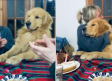 Perrito se emociona al escuchar que le cantan las mañanitas