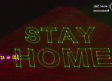 'Stay Home, Stay Safe'; mensaje en la piramide de Guiza ante la pandemia