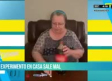 Experimento en casa termina mal