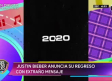'2020'; Justin Bieber anuncia su regreso