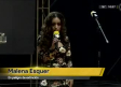 Malena Esquer deleita con su hermosa voz