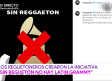 '#SinReggaetonNoHayLatinGrammys' iniciativa de los reggaetoneros contra los premios