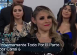 Sandra Padilla reaparece en 'Es show' lista para dar a luz a su bebé