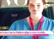 Marca italiana elige a modelo con síndrome de Down para su nueva campaña